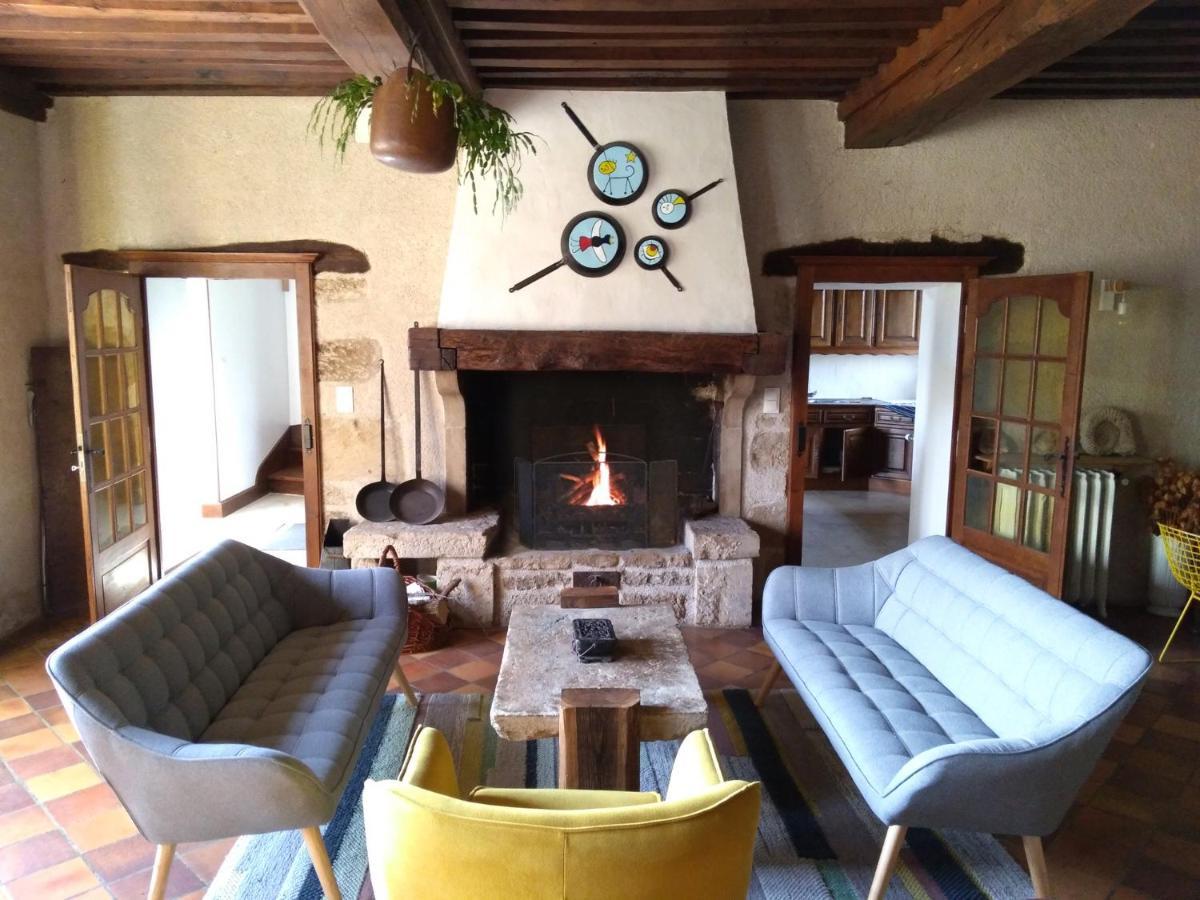 Bed and Breakfast Jardin Des Sens, La Rente D'Eguilly Екстер'єр фото