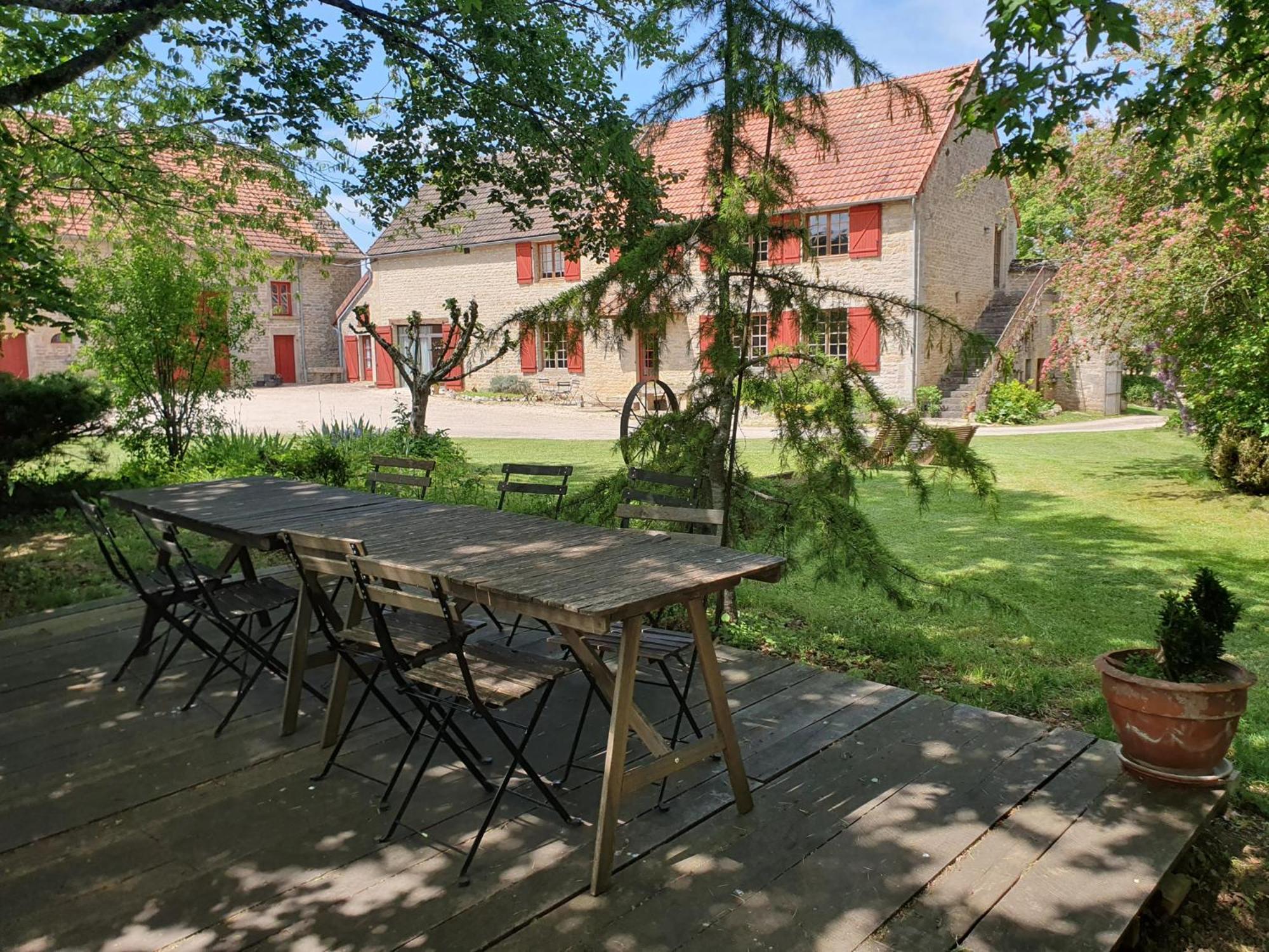 Bed and Breakfast Jardin Des Sens, La Rente D'Eguilly Екстер'єр фото